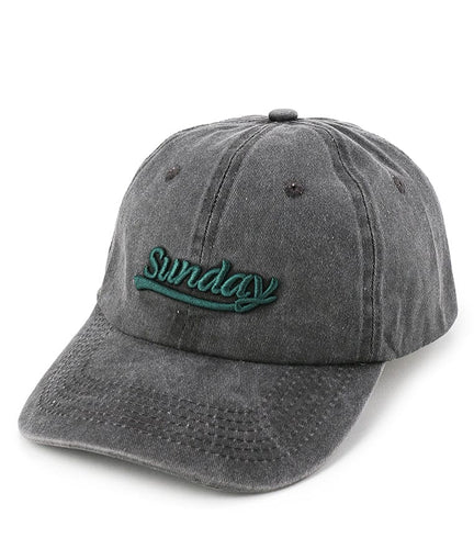 Sunday Baseball Cap - Grey