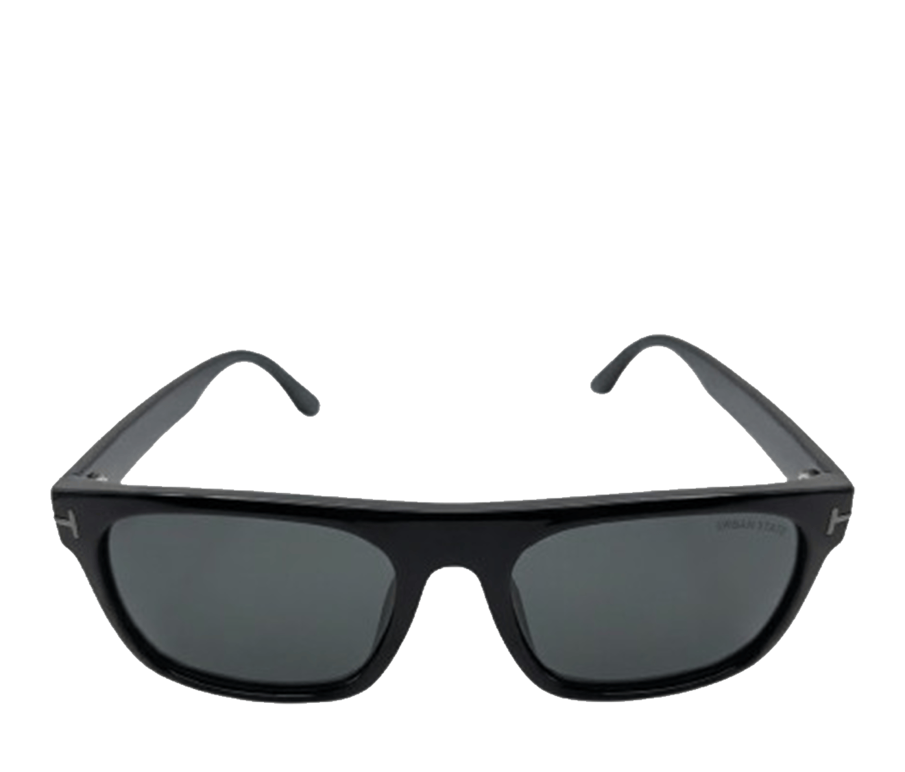 Polarized Titan Square Frame Sunglasses - Black Black