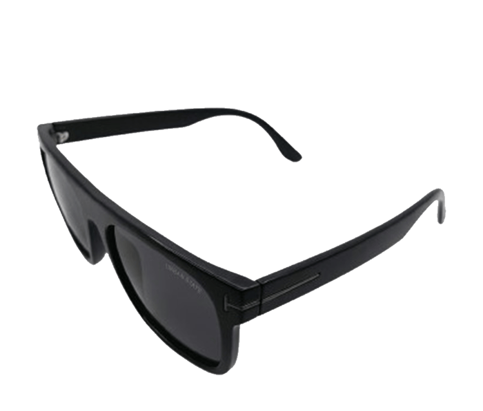 Polarized Titan Square Frame Sunglasses - Black Black