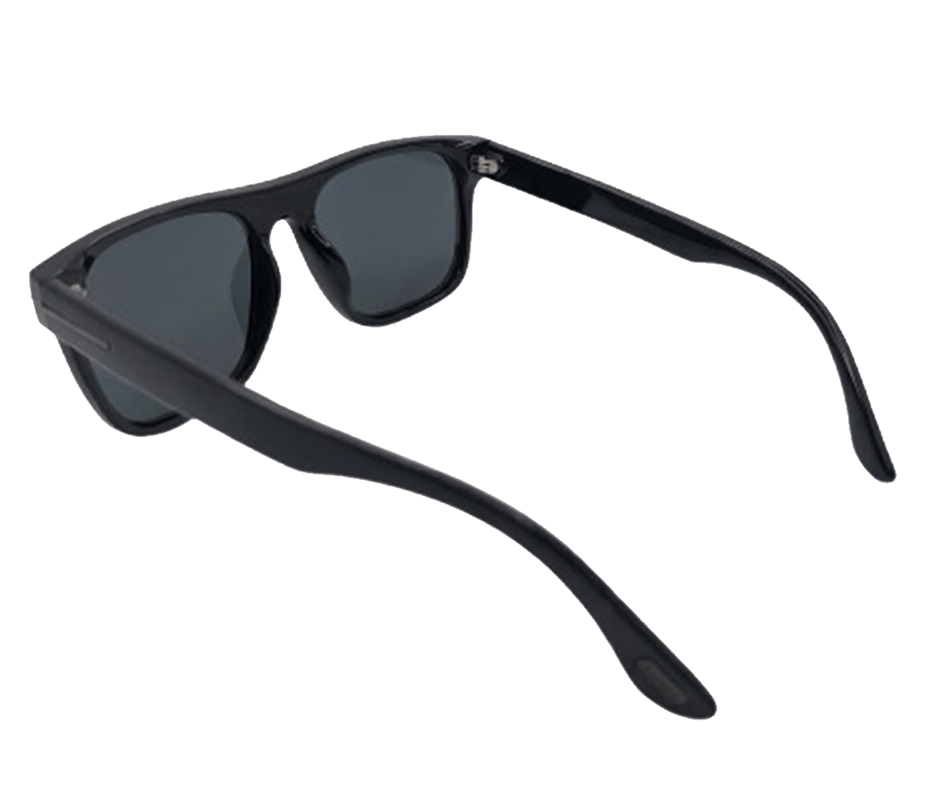Polarized Titan Square Frame Sunglasses - Black Black