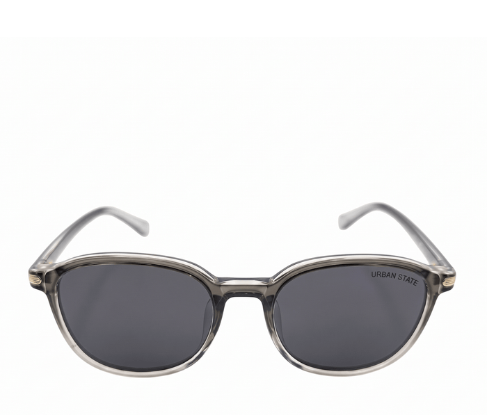 Polarized Harlow Round Frame Sunglasses - Black Multi
