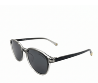 Polarized Harlow Round Frame Sunglasses - Black Multi