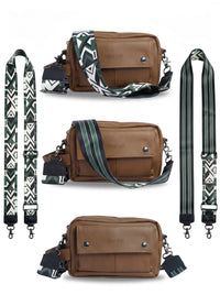 Vertex Tali Strap Tas - Adjustable Bag Shoulder Strap - Green White