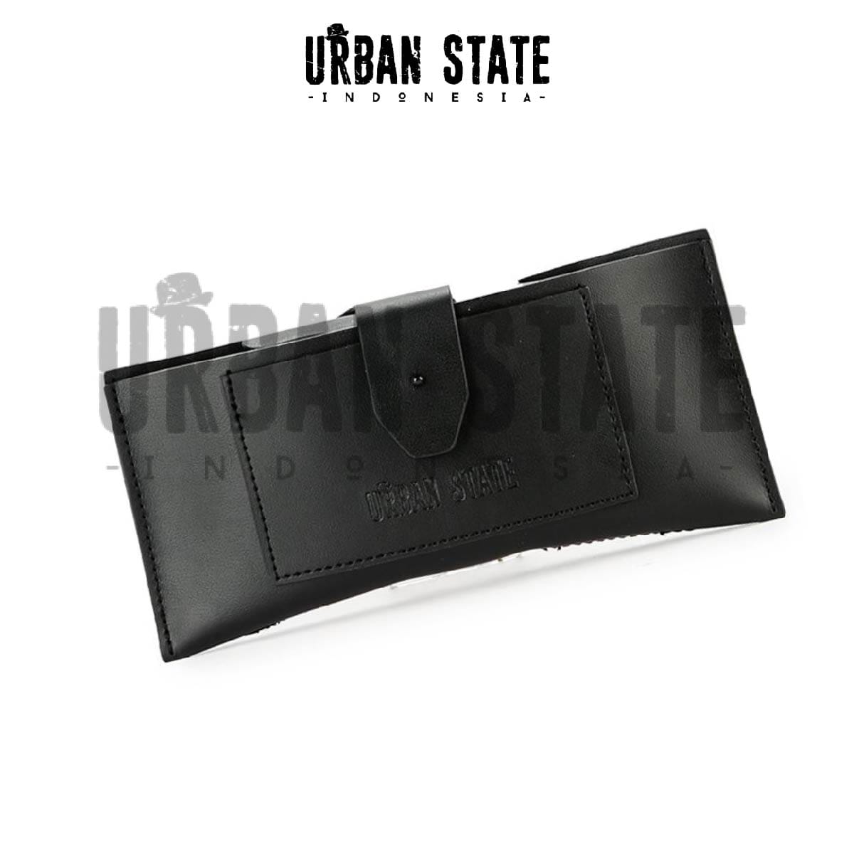 Polarized Lume Cateye Frame Sunglasses - Black Black