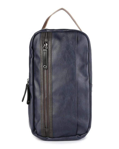 Pu Panel Small Slingbag - Navy Slingbags - Urban State Indonesia