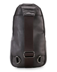 Distressed Leather  Pocket Slingbag - Brown Slingbags - Urban State Indonesia