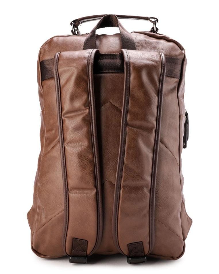 Pu Utility Large Backpack - Camel