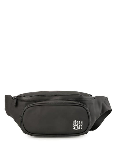 Coated Dry Square Waistpack - Black Waist Packs - Urban State Indonesia