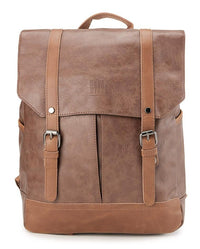 Distressed Leather Nomad Backpack - Camel Backpacks - Urban State Indonesia