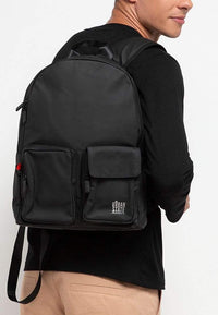 Coated Dry Edge Backpack - Black