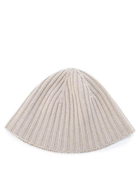 Textured Knit Beanie - Cream