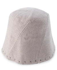Studded Gunny Beanie - Cream