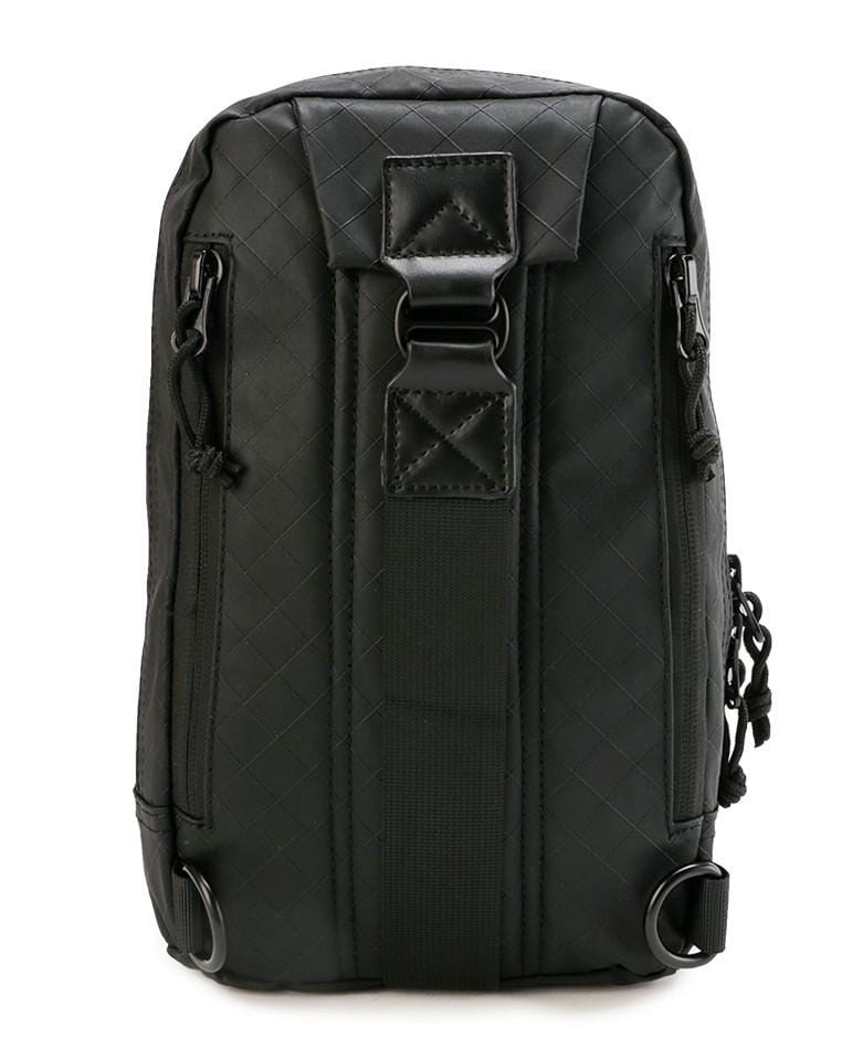 Coated Edge Track Slingbag - Black