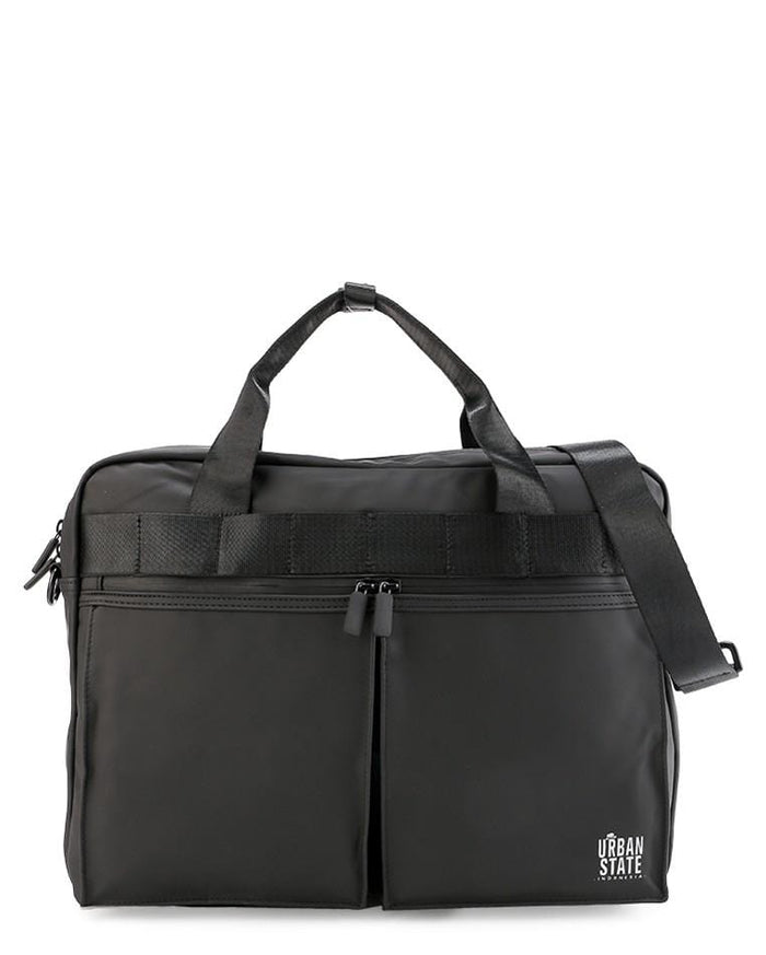 Coated Dry Tech Laptop Bag - Black