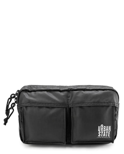 Poly Nylon City Waistpack - Black