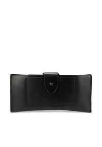 Polarized Plastic Rimo Square Sunglasses - Black Glossy