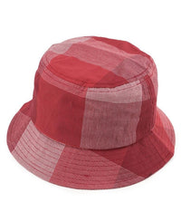 Plaid Bucket Hat - Red