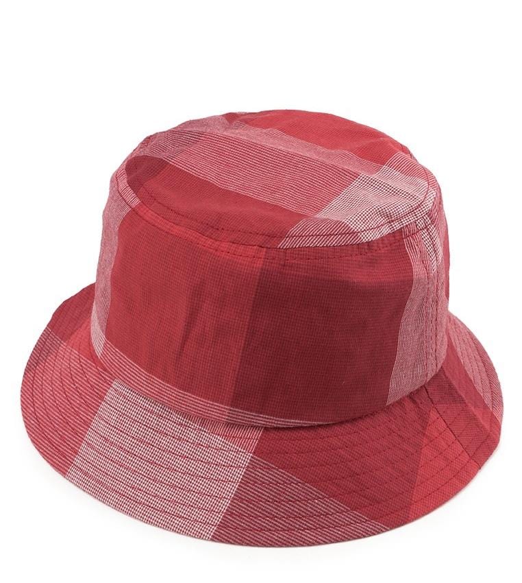 Plaid Bucket Hat - Red